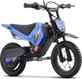 Mota elétrica para Crianças 12V SHARK, 3 a 6 anos rodas ar bombeado, Azul