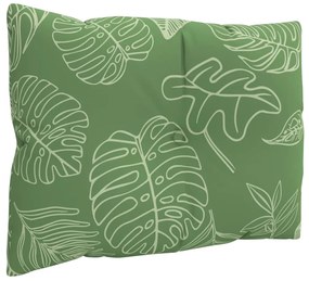 Almofadões p/ móveis paletes 3 pcs tecido oxford padrão folhas