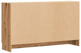 Aparador 120x30,5x70 cm derivados de madeira carvalho artisiano
