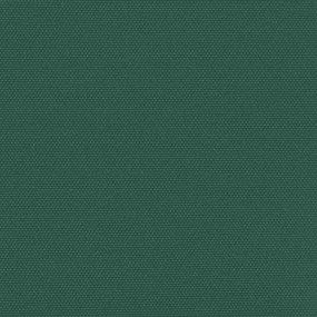 Toldo lateral retrátil 220x600 cm verde-escuro