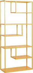 Estante 85x190 Cm Em Aço Thura Amarelo Albero - Sklum