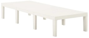 Espreguiçadeira plástico branco