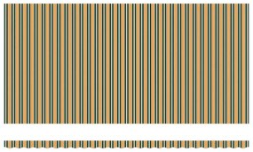 Toldo Retrátil Automático com LED Verde e Amarelo 600x300 cm