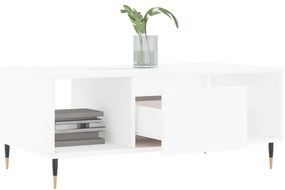 Mesa de centro 90x50x36,5 cm derivados de madeira branco