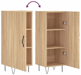 Aparador 34,5x34x90 cm madeira processada cor carvalho sonoma