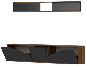 Unidade de TV Taç – Nogueira Preta – 180x40x31 cm