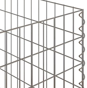 Composteira de Jardim 100x100x100 cm em Aço Galvanizado