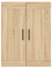 Armário alto 69,5x34x180 cm derivados de madeira cor sonoma
