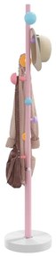 vidaXL Bengaleiro 172 cm ferro revestido a pó rosa