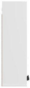 Armário de parede p/ casa de banho 32x20x67 cm branco