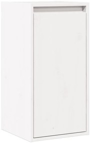 vidaXL Armário de parede 30x30x100 cm madeira de pinho maciça branco