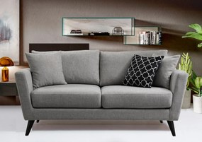 Sofá de 2 Lugares Mayorka – Cinzento – 170x94x88 cm
