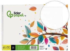 Bloco Desenho 20fls. 90grs Tamanho 230x325 mm