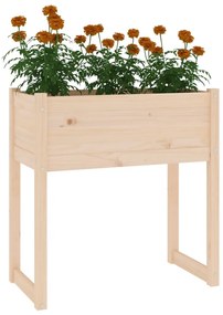 Vaso/floreira 78x40x81 cm pinho maciço