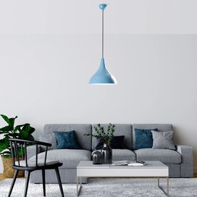 Chandelier Bitlis – Azul Claro – Ø22 h:26 cm