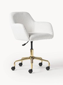 Bouclé Desk Chair Lucie