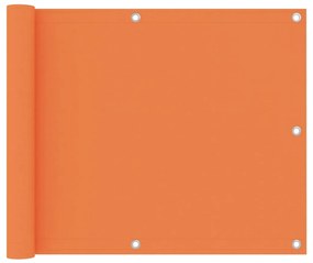 Tela de varanda 75x600 cm tecido Oxford laranja