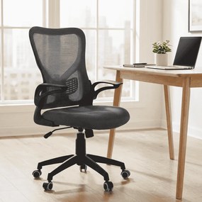 Cadeira de Escritório Hudson Cinzenta