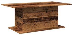 Mesa de centro 102x55,5x40cm derivados de madeira madeira velha