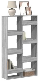 vidaXL Estante 100x33x175 cm derivados de madeira cinzento sonoma
