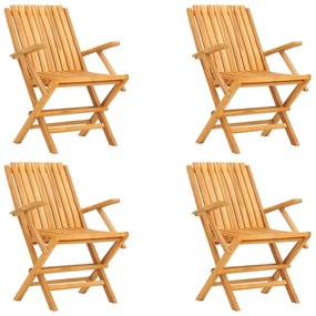 5 pcs conjunto de jantar p/ jardim madeira de teca maciça