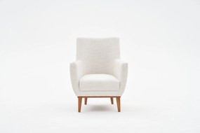 Cadeirão Gonca – Creme – 74x80x75 cm