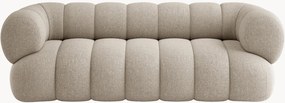 Sofá em chenille Koge (2 lugares), L 210 cm
