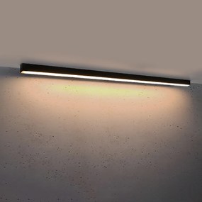 Candeeiro de Teto Aluminio PINNE 150 Cm Preto 3000K LED