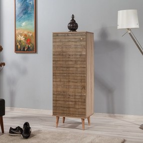 Sapateira Filinta – Carvalho Sonoma – 50x135x38 cm