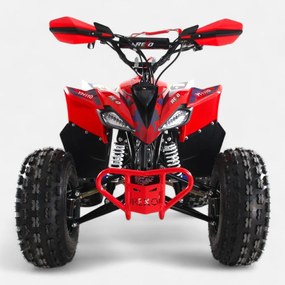 Mini moto 4 gasolina para crianças de 110 cc, REXO 4 Tempos YH110 Automática C/Marcha atrás e Limitador de velocidade Vermelha
