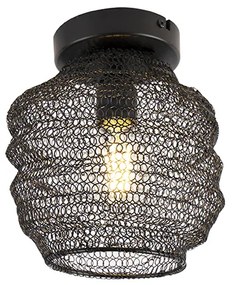 Candeeiro de teto oriental preto - Nidum Bene