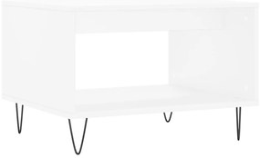 Mesa de centro 60x50x40 cm derivados de madeira branco