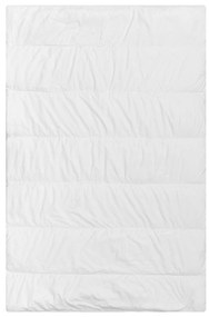 Edredão em poliéster branco 135 x 200 cm HOWERLA Beliani