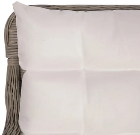 5 pcs conjunto de jantar para jardim castanho