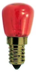 Mini Lâmpada Colorida E14 W10 - Vermelho