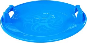 vidaXL Trenó redondo 66,5 cm PP azul