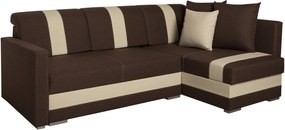 Sofá de canto Edinburg 100, Disponível, Disponível, 230x155x82cm, 115 kg, Pernas: Plástico