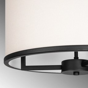 Chandelier Way – Preto e Branco – 50 x 50 x 84 cm