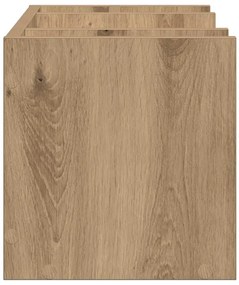 Organizador de Mesa Carvalho Artesanal 44.5x24x25 cm Madeira Engenhari