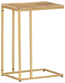 Mesa de apoio 35x45x65 cm madeira de mangueira maciça