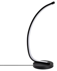Candeeiro de Mesa Bevel – Preto – 18x43x13 cm