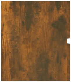 Móvel p/ lavatório 100x38,5x45cm deriv. madeira carvalho fumado