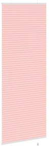 Rosa Plissada Cega 70x200 cm Largura Tecido 69,4 cm Poliéster