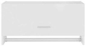 Roupeiro 70x32,5x35 cm derivados de madeira branco