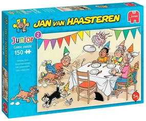 Puzle Goula Jumbo Jan Van Haasteren Fiesta de Cumpleaños 150 Piezas