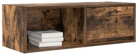 Móveis de TV 2pcs 80x31x25,5cm deriv. madeira carvalho fumado