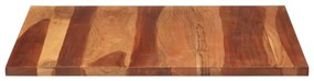 Tampo de mesa madeira de acácia maciça 25-27 mm 80x80 cm