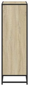 Estante 60x35x107,5 cm derivados madeira cor carvalho sonoma