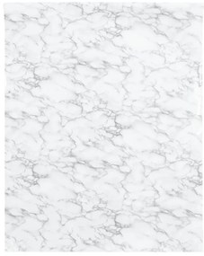 Autocolantes para móveis 90x500 cm PVC branco mármore