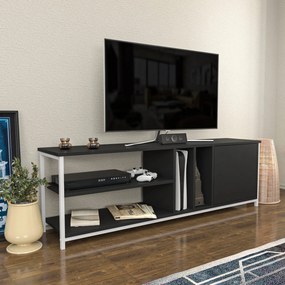 Suporte de TV Oneida – Branco e Antracite – 140 cm x 35,3 cm x 50,8 cm